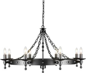Elstead Lighting WARWICK WR8-GRAPHITE Csillár 8x60W/E14