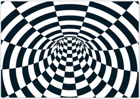 Poszterek 100x70 Absztrakt fekete-fehér