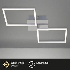 Briloner 3192-018 - LED Mennyezeti lámpa FRAMES 2xLED/16W/230V