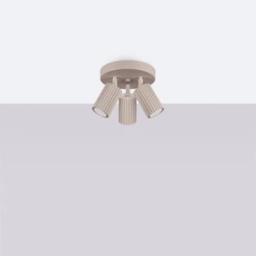 Brilagi - Spotlámpa CRESTO 3xGU10/10W/230V taupe