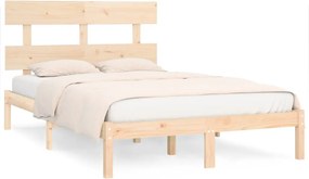 vidaXL Super King tömör fa ágykeret 180 x 200 cm