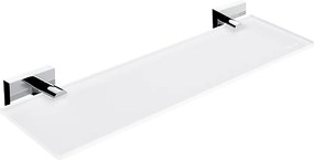 Nimco Keira fürdőszobai polc, üveg, matt, 40 cm, Ke 22091B-40-26