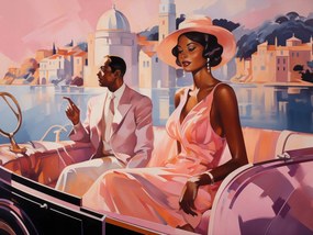 Poszter 100x75cm Találkozás a Riviérán