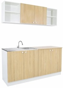 PD L160 Alapkonyha Sonoma/Fehér 3 cs.