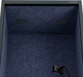 Sally 600mm korpus Antracytowy - siedzisko Granatowy