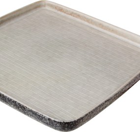 HENLEY szögletes lapos tányér 21 x 19 cm