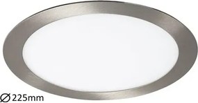 Beltéri led süllyesztett lámpa 18w 1400lm 3000k szatin króm lois