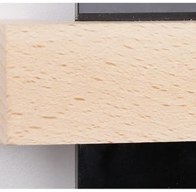 LED fali lámpa APRIL LED/6W/230V fehér/fekete