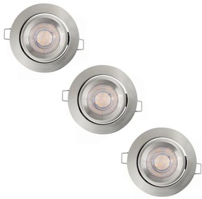 Osram - SZETT 3x dimmelhető beépíthető LED lámpatest LED/4,9W/230V