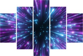 Kép - Neon tér (150x105 cm)
