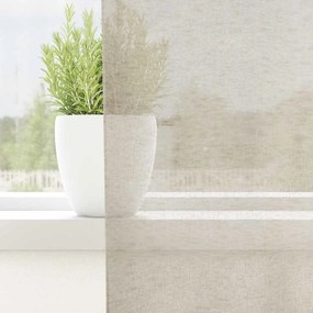 Függönyök függönyökkel 2 pcs Homok Poliészter