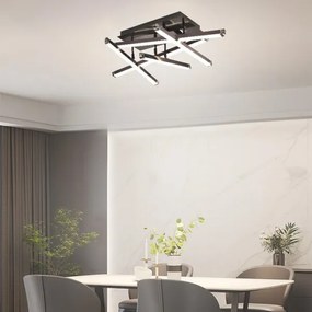 LED Dimmelhető felületre szerelhető csillár LED/60W/230V 3000-6500K + távirányítás