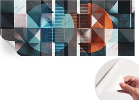 Modern öntapadós fotótapéta Mosható Absztrakt formák 250x104 cm