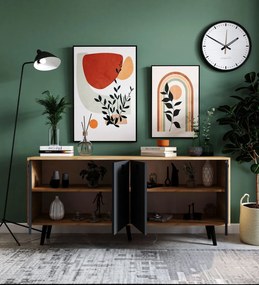 Mirza Modern 180 - Sapphire Oak, Anthracite