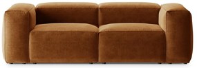 Téglavörös kanapé 224 cm Bergano – Cosmopolitan Design