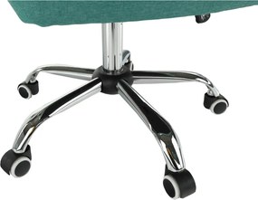 Irodai szék, ciánzöld, MORGEN