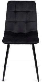 Fekete Bársony Étkezőszék. PERU