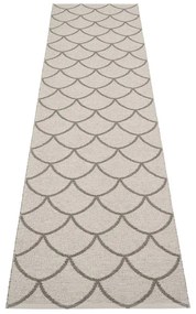 Szürke kültéri-beltéri futószőnyeg 70x300 cm Kotte Charcoal – Pappelina