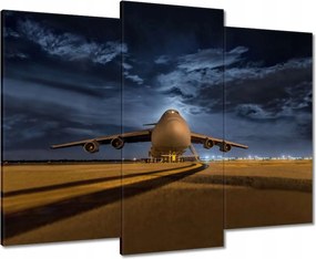 Vászonkép 90x70 Nagy repülőgép repülőtér