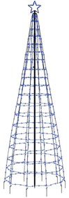 kék LED karácsonyfa tüskékkel 570 LED 300 cm