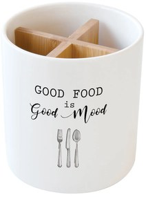 Porcelán evőeszköztartó KITCHEN Elements