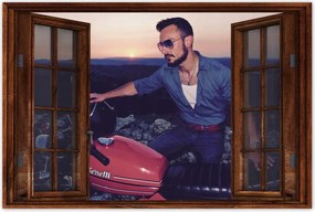 Poszterek 60x40 Motorkerékpár motor