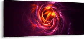 Ragyogó modern absztrakció képe (120x50 cm)