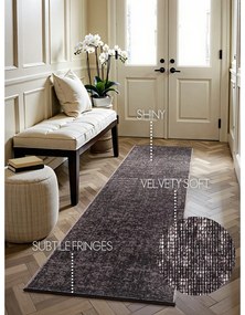 Barna futószőnyeg 80x250 cm Prisma – Elle Decoration