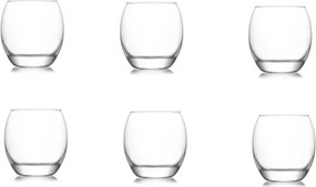 6 részes üveg pohár szett 405 ml