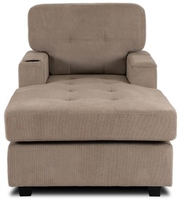 Modern Fotel Barnás-Bézs Színben. NEO