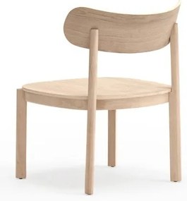 Fotel kőrisfa dekorral Nara - Teulat