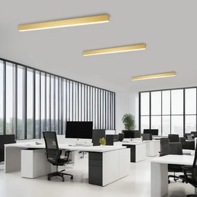 Brilagi - Dimmelhető LED mennyezeti lámpa SLEEKLINE LED/40W/230V Wi-Fi Tuya arany + távirányító