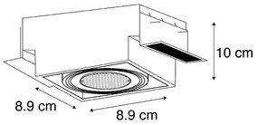 Beépített reflektor fekete dönthető és forgatható keret nélküli - Oneon Honey