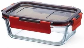 Simax 7626/L üvegedény kattanófedéllel , 0,85 l