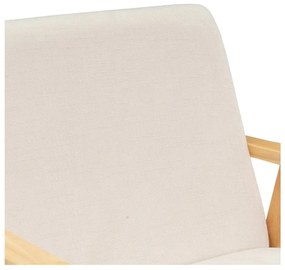 Fehér zsenília fotel Vintage – Casa Selección