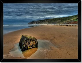 Poszterek keretben 40x30 Szikla a tengerparton