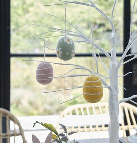 Ginger Ray kézzel készített húsvéti tojás díszek, 3 darabos szett