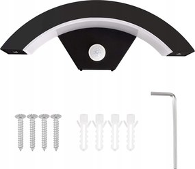 18W Kültéri fali lámpa Led kerti mozgásérzékelő IP65