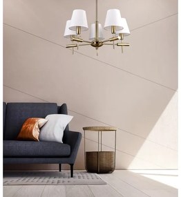 ITALUX MD38482-5 - Csillár rúdon BALTER 5xE14/40W/230V