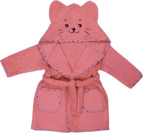 Bubaba köntös- Pink kitty 98/104