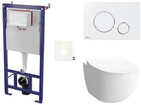 Fali WC szett SAT előtétfalas szereléshez + SAT Infinitio WC SIKOSSINF70K
