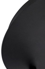 Modern fürdőszoba spotlámpa fekete 3-lámpás IP44 - Ducha