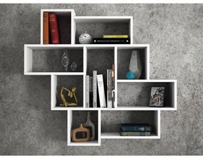 Fali polc PAROLA 103,5x115,5 cm fehér