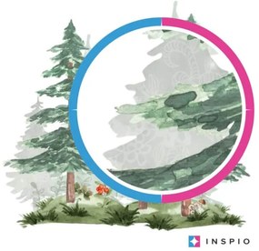 INSPIO Erdei táj gyerekszobába