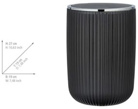 WENKO 24493100 - Hulladékgyűjtő AGROPOLI 19x27 cm szürke