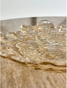 Bézs üveg tál ø 38,5 cm Asimi – Bloomingville