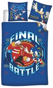 Sonic a sündisznó Final Battle ágyneműhuzat 140×200cm, 65×65 cm