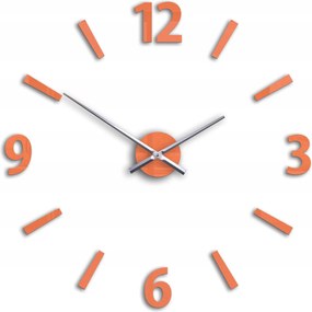Nagy falióra ModernClock Klaus Narancssárga