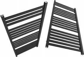 Imp Fürdőszobai Radiátor 950/430 Fekete Sztruktúra