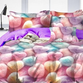 Gyerek ágyneműhuzat NINO HEARTS 100x140 cm